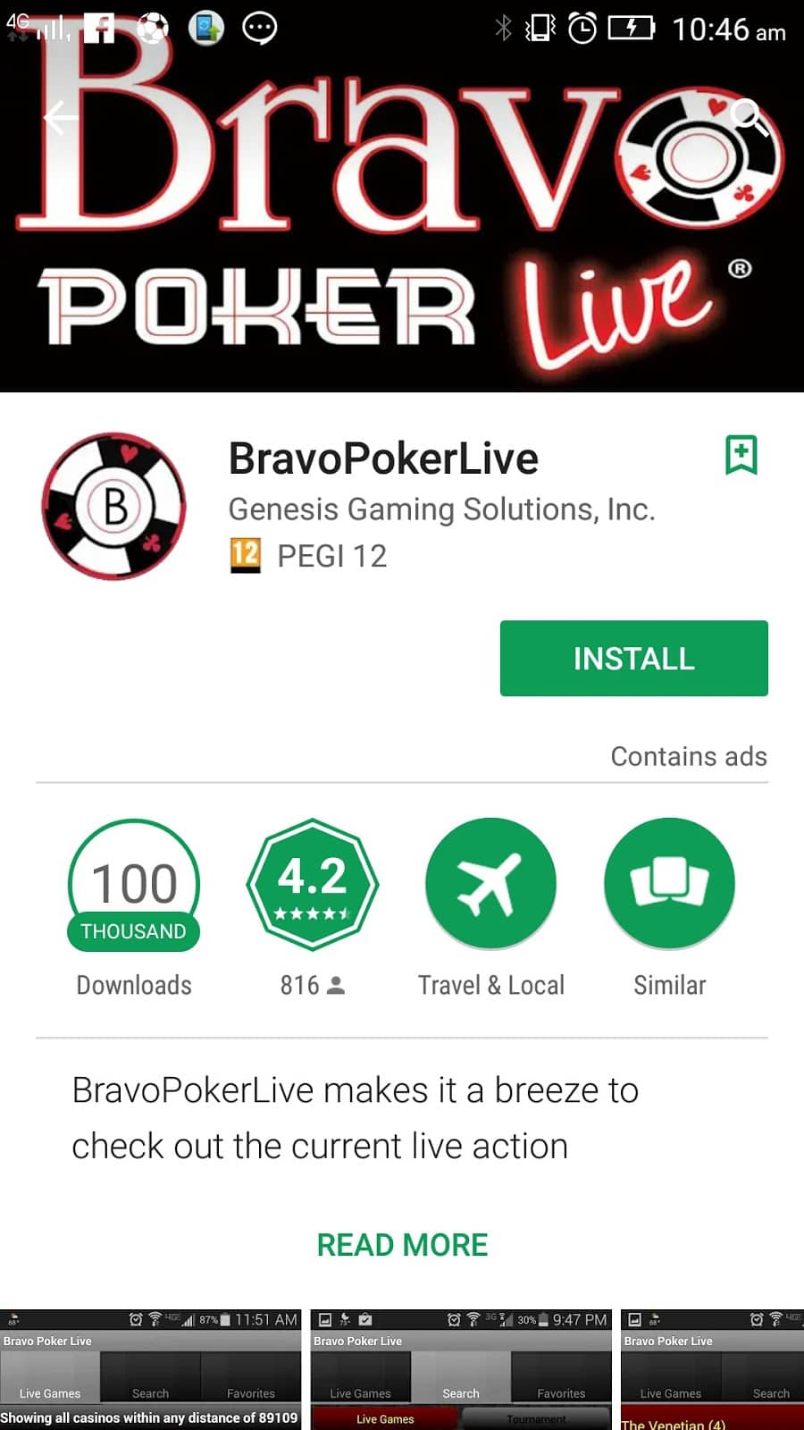 poker table bravo system