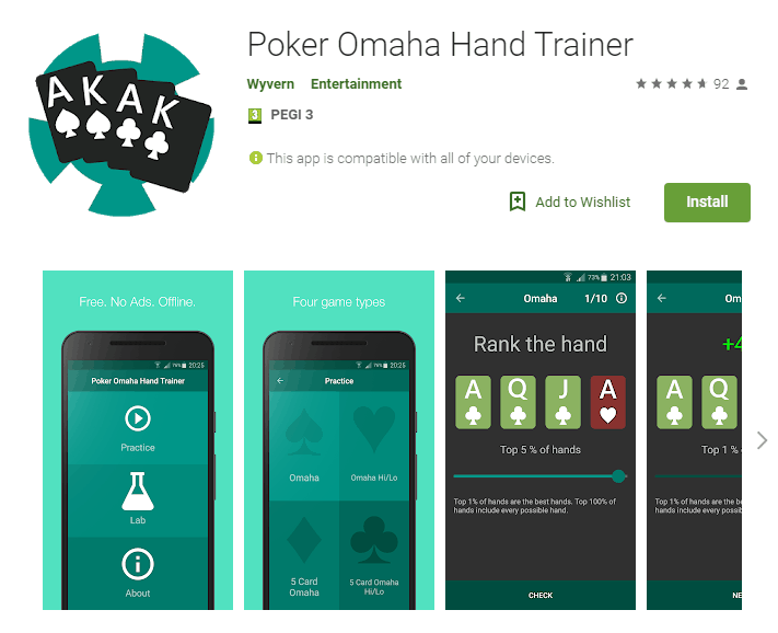 Free best video poker training app